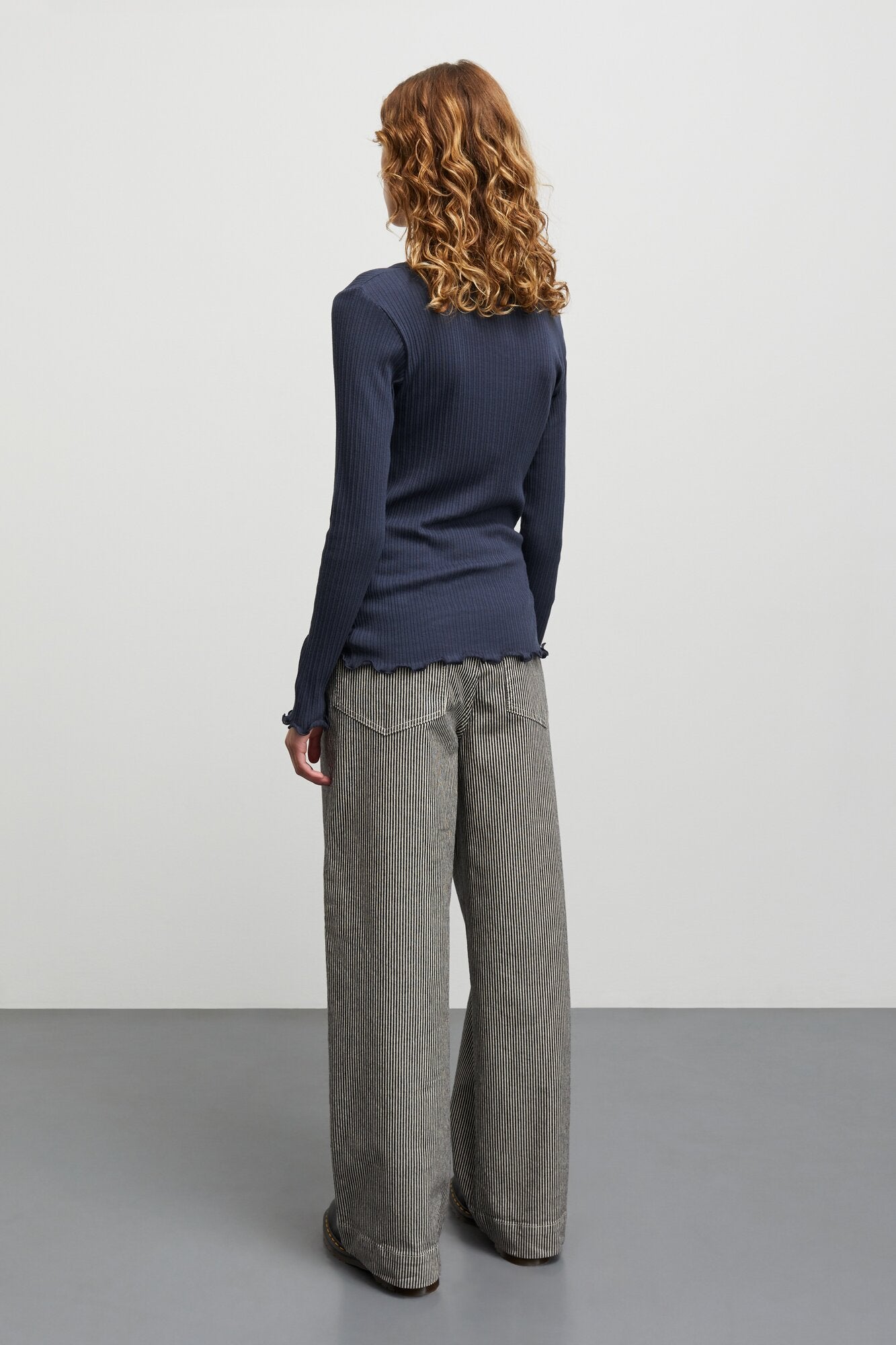 Pointella Troja langærmet t-shirt - Parisian Night